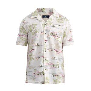 NWT George Big Men’s Hawaiian Camp Shirt – Size 3XL (54-56)
